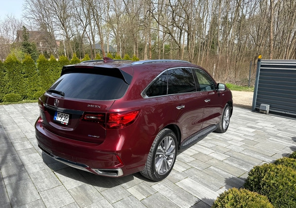 Acura MDX cena 169000 przebieg: 93000, rok produkcji 2018 z Kraków małe 497
